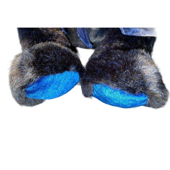 Dakin Applause Teddy Bear Plush Nursery Decor Shower Blue Ribbon Stuffed 16" - Picture 6 of 14